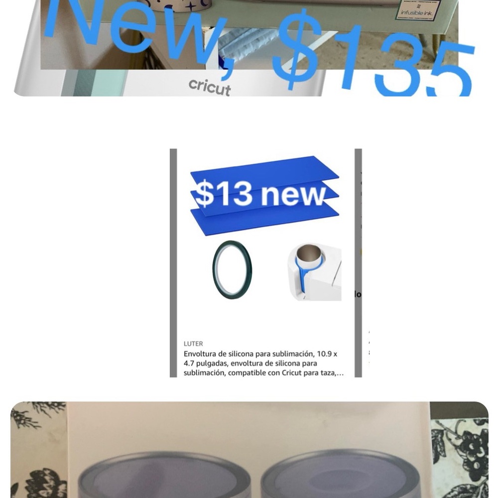 Cricut Sublimation Silicone Wrap